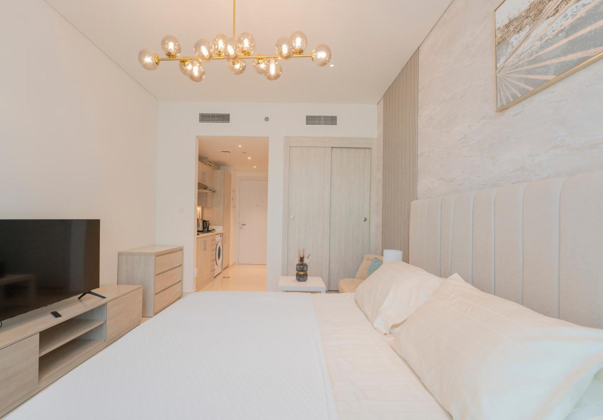 Luxury Studio, Seven Palm Residence-Palm Jumeirah 迪拜 外观 照片